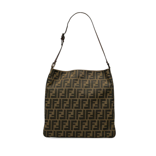 Fendi Luxury Canvas Red Shoulder Bag Style 34