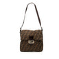 Fendi Luxury Canvas Red Shoulder Bag Style 36