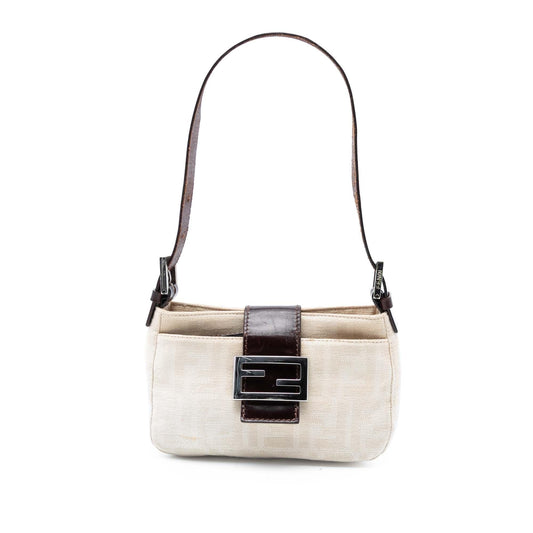 Fendi Zucchino Red Shoulder Bag Style 45