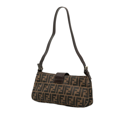 Fendi Luxury Canvas Red Shoulder Bag Style 37