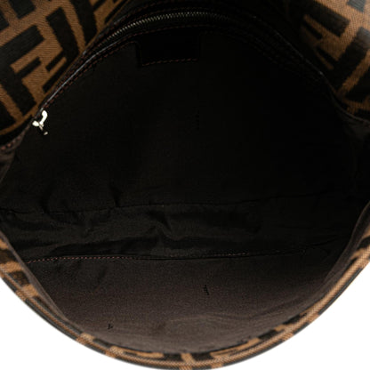 Fendi Luxury Canvas Red Shoulder Bag Style 39