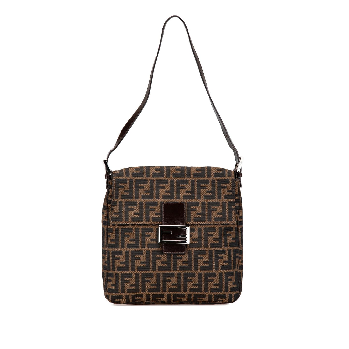 Fendi Luxury Canvas Red Shoulder Bag Style 39