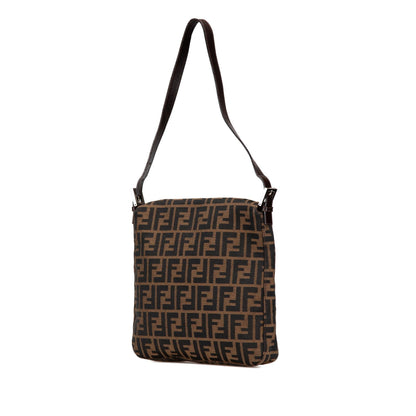 Fendi Luxury Canvas Red Shoulder Bag Style 39