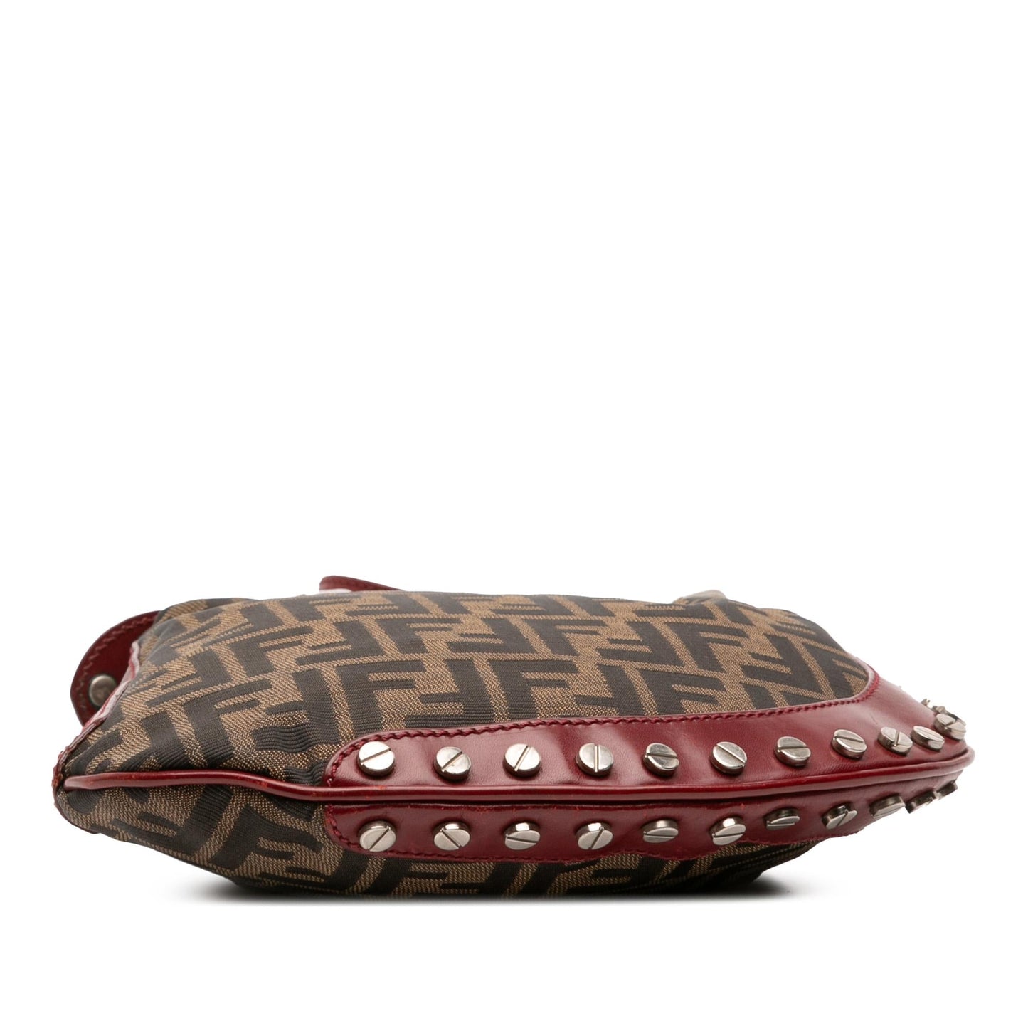 Fendi Large Zucca Metallic Lurex Mia Chain Tote