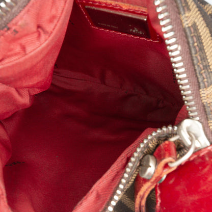 Fendi Large Zucca Metallic Lurex Mia Chain Tote