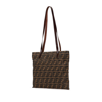Fendi Tote Canvas Red Tote Bag Style 7
