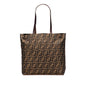 Fendi Tote Canvas Red Tote Bag Style 21