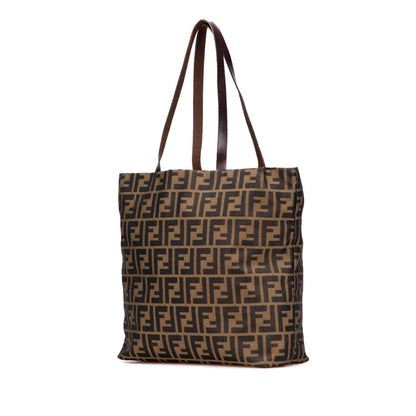 Fendi Tote Canvas Red Tote Bag Style 21