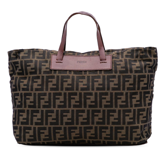 Fendi Tote Leather Red Tote Bag Style 11