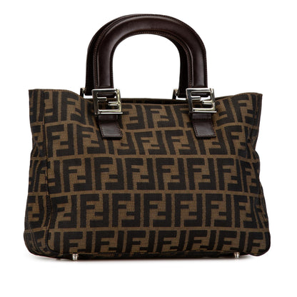 Fendi Zucca Canvas Twins Tote (SHG-LQzCTX)