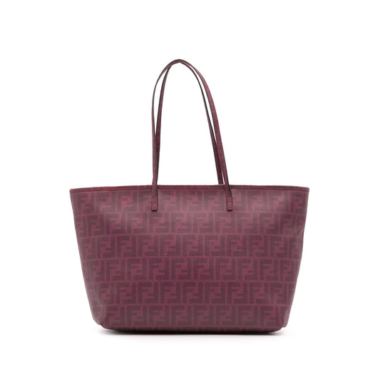 Fendi Zucca Coated Canvas 1974 Shopping Tote