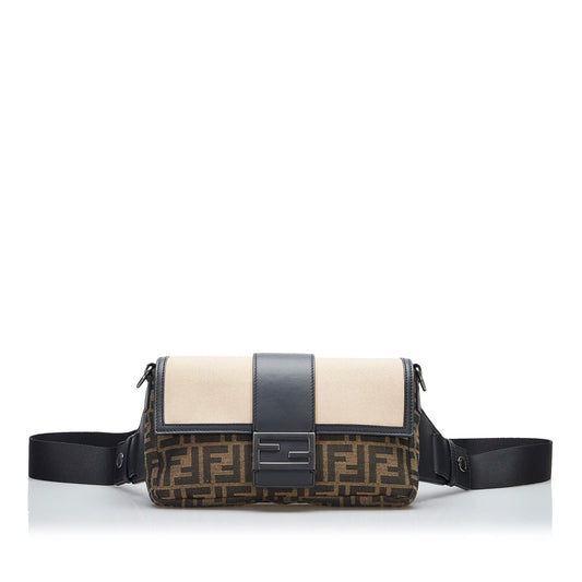 Fendi Zucca Convertible Belt Bag (SHG-PqiwqL)
