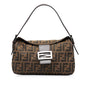 Fendi Zucca Double Flap Baguette (SHG-8sUN0W)