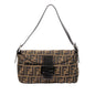 Fendi Zucca Double Flap Baguette (SHG-c4kHsH)
