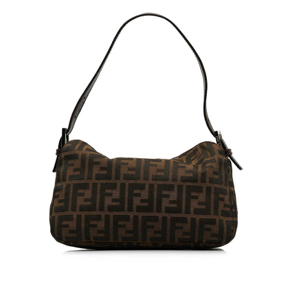 Fendi Zucca Double Flap Baguette (SHG-DmHE3n)