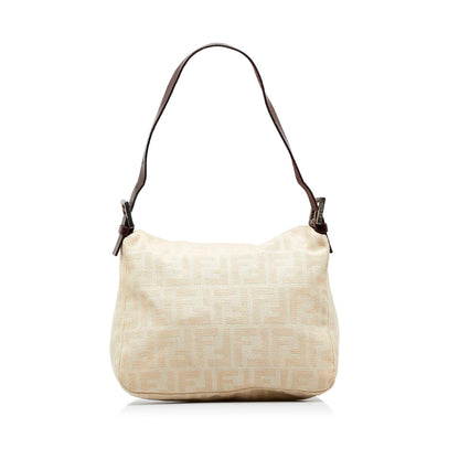 Fendi Zucca Double Flap Shoulder Bag (SHG-1wm87H)