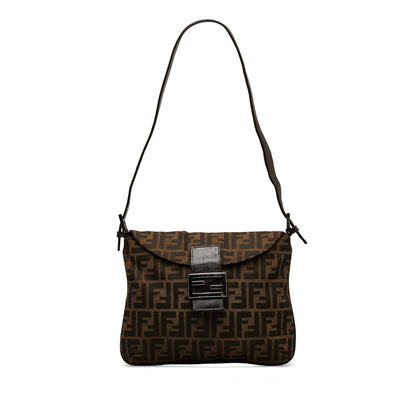 Fendi Zucca Double Flap Shoulder Bag (SHG-3yfrKu)
