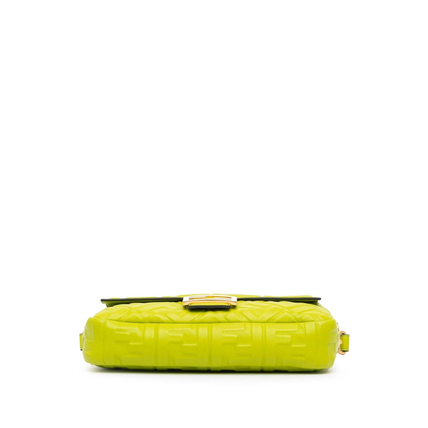 Fendi Zucca Embossed Baguette Satchel Shg-Jxmw95