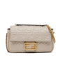 Fendi Zucca Embossed Chain Midi Baguette (SHG-InpXQw)