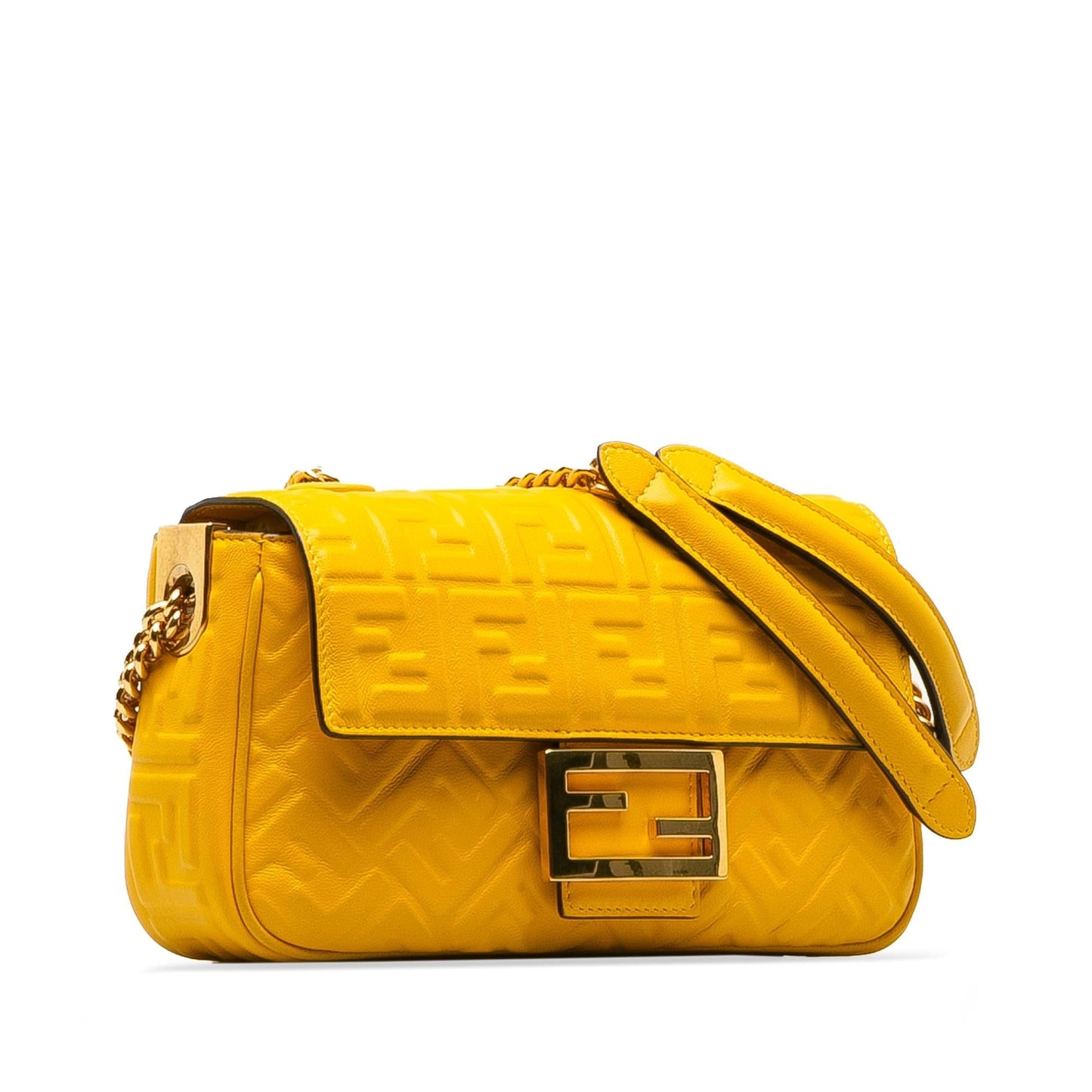 Fendi Baguette Zucca Red Shoulder Bag Style 4