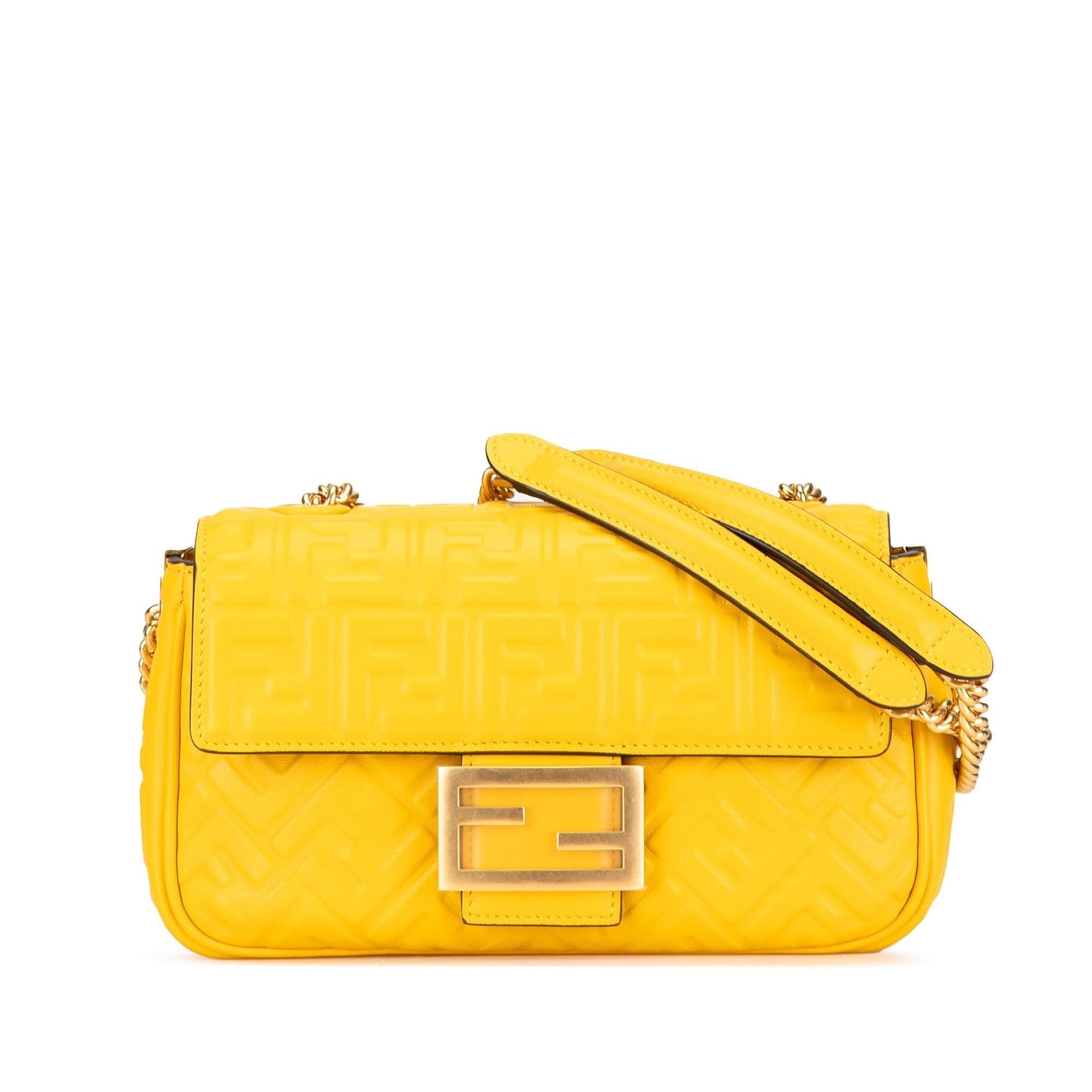 Fendi Baguette Zucca Red Shoulder Bag Style 5