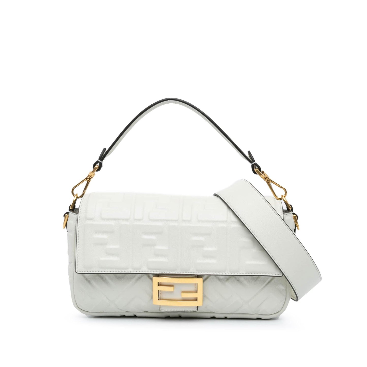 Fendi Baguette Leather Red Shoulder Bag Style 4