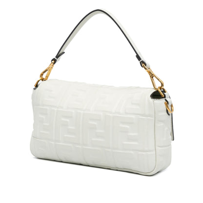 Fendi Baguette Leather Red Shoulder Bag Style 3