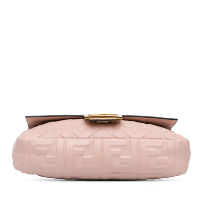 Fendi Baguette Leather Red Shoulder Bag Style 9