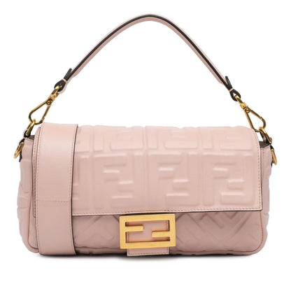 Fendi Baguette Leather Red Shoulder Bag Style 9
