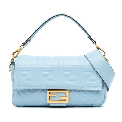 Fendi Baguette Leather Red Shoulder Bag Style 11