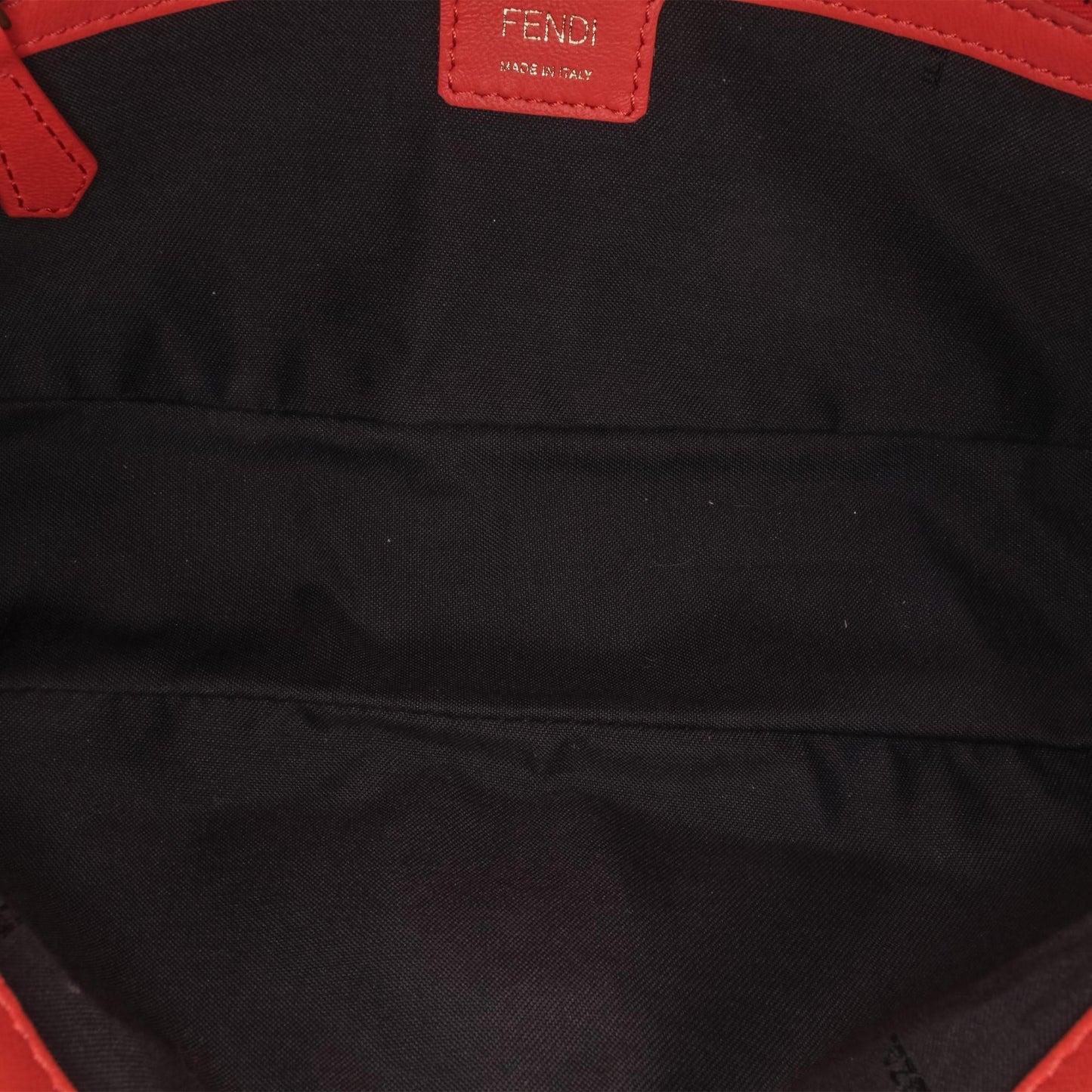 Fendi Baguette Leather Red Shoulder Bag Style 19