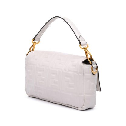 Fendi Baguette Leather Red Shoulder Bag Style 50