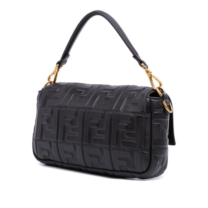 Fendi Baguette Leather Red Shoulder Bag Style 51