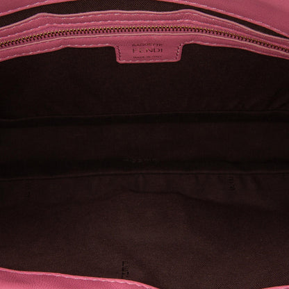 Fendi Baguette Leather Red Shoulder Bag Style 61
