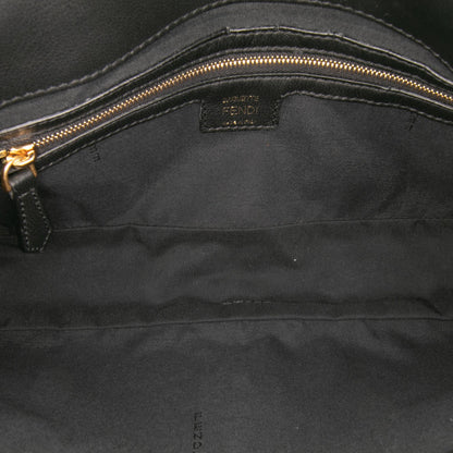 Fendi Baguette Leather Red Shoulder Bag Style 62