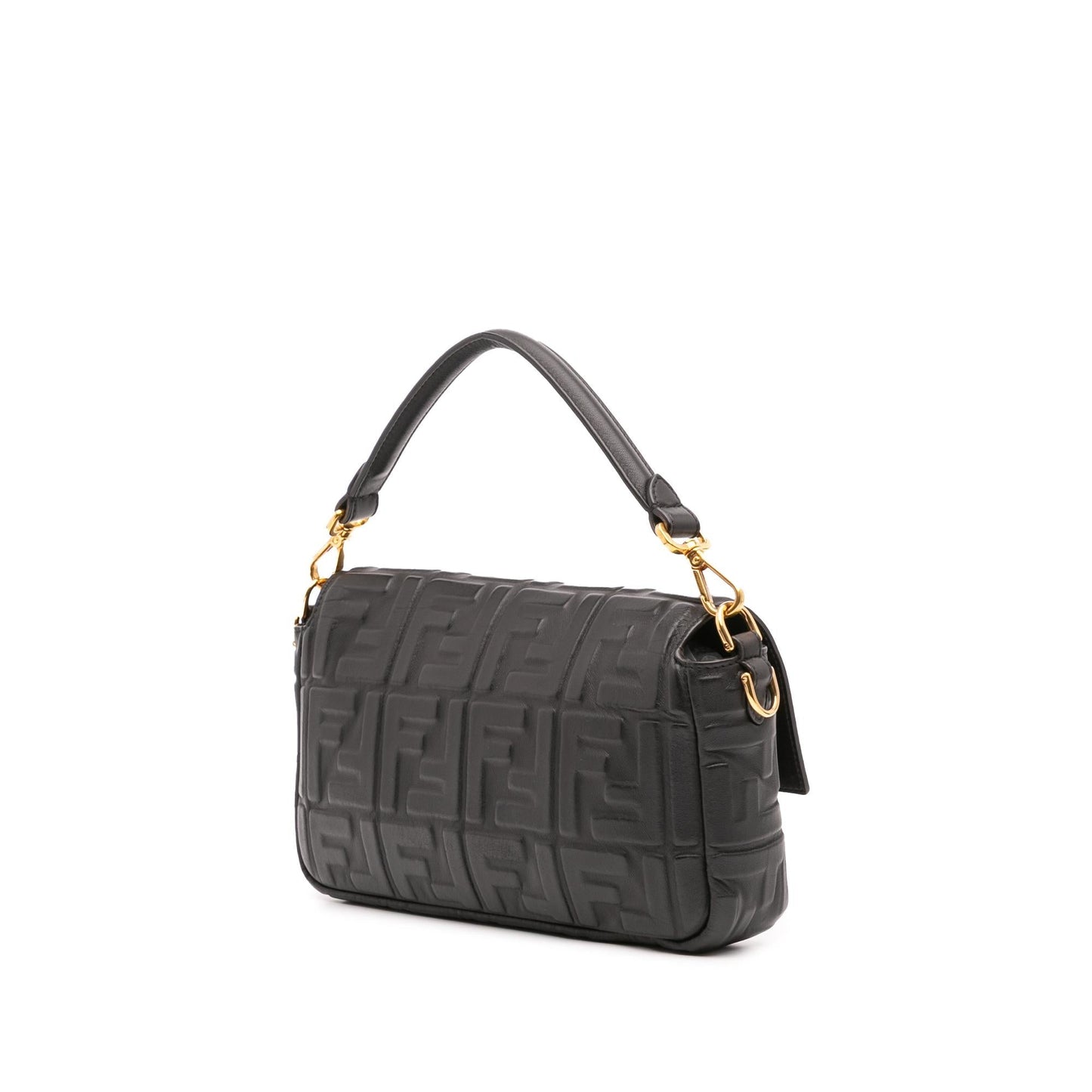Fendi Baguette Leather Red Shoulder Bag Style 62