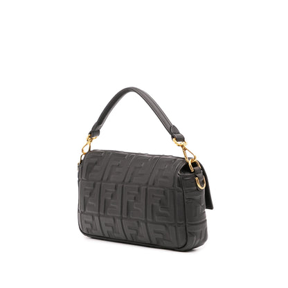 Fendi Baguette Leather Red Shoulder Bag Style 62