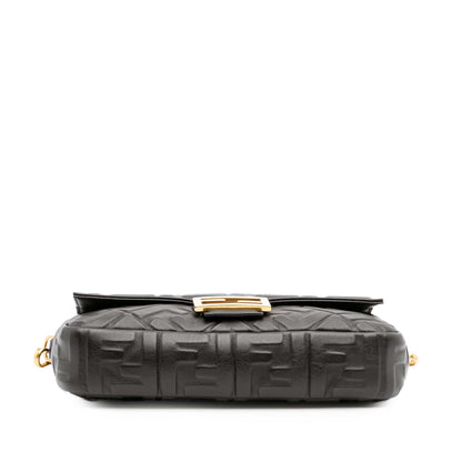 Fendi Baguette Leather Red Shoulder Bag Style 65