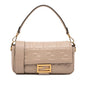 Fendi Baguette Leather Red Shoulder Bag Style 68