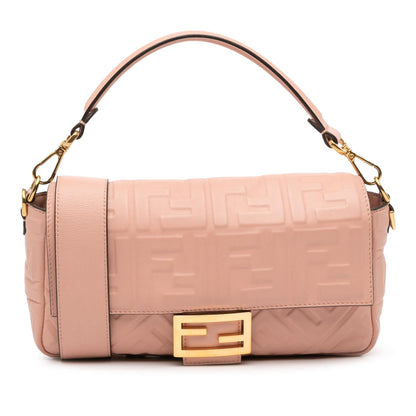 Fendi Baguette Leather Red Shoulder Bag Style 70