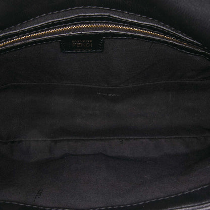 Fendi Baguette Leather Red Shoulder Bag Style 79