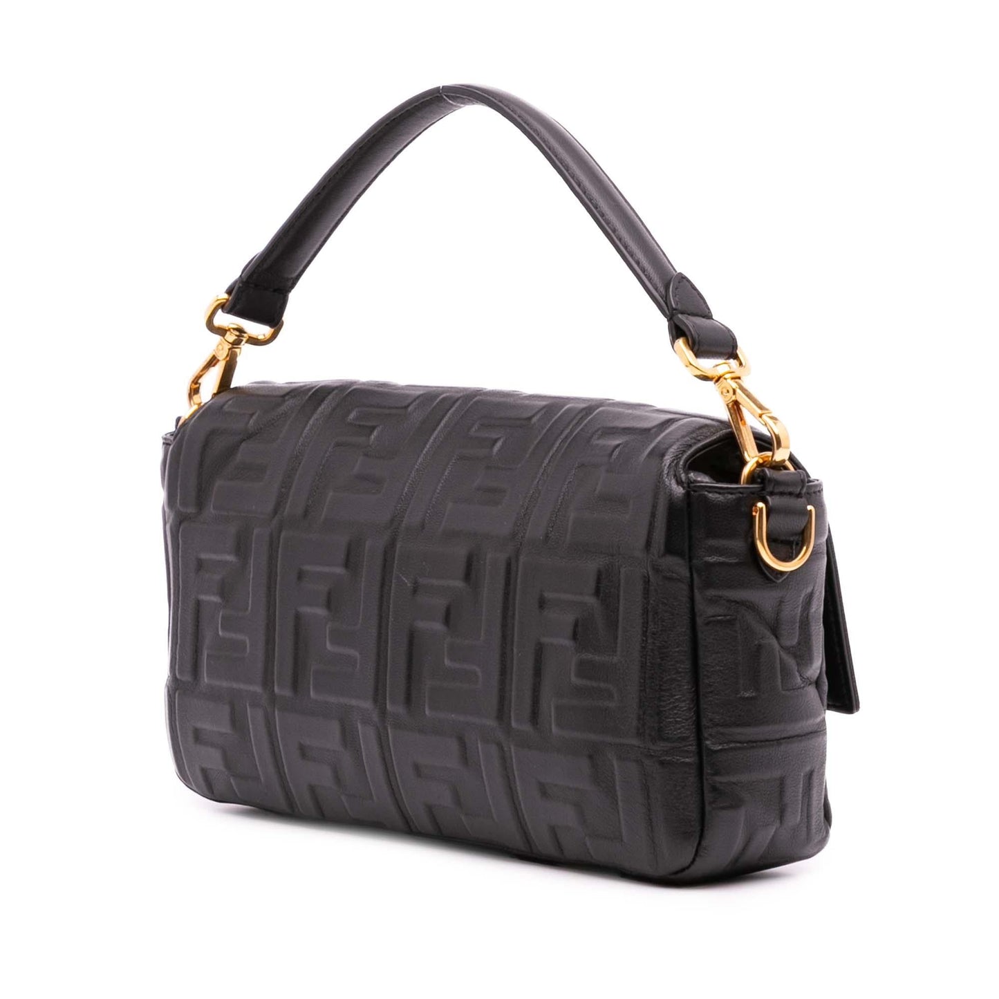 Fendi Baguette Leather Red Shoulder Bag Style 79