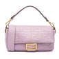Fendi Baguette Leather Red Shoulder Bag Style 83