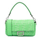 Fendi Baguette Leather Red Shoulder Bag Style 93