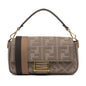 Fendi Baguette Zucchino Red Shoulder Bag