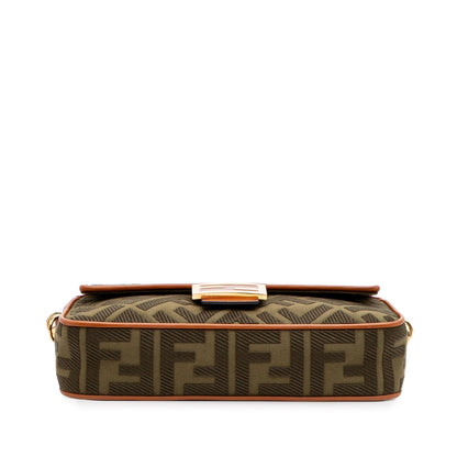 Fendi Baguette Zucchino Red Tote Bag