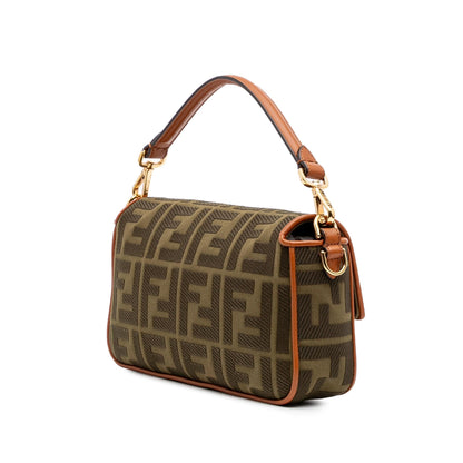 Fendi Baguette Zucchino Red Tote Bag