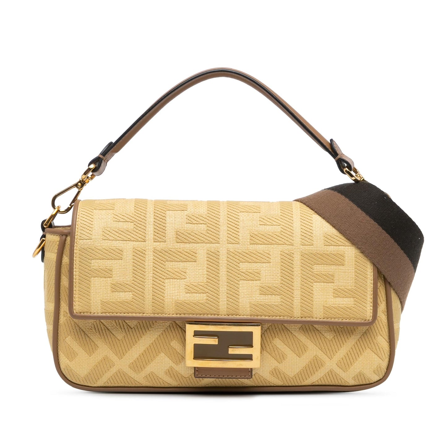 Fendi Baguette Zucchino Red Shoulder Bag Style 11