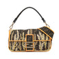 Fendi Baguette Canvas Red Shoulder Bag Style 33