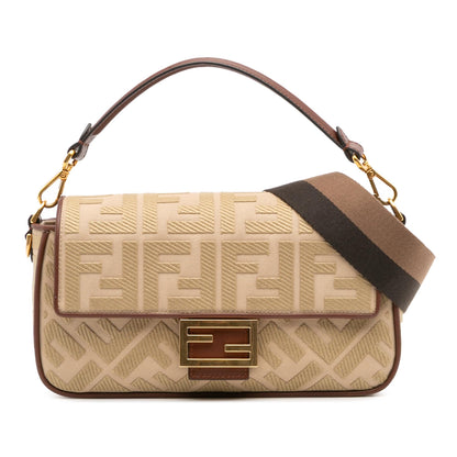 Fendi Baguette Calfskin Red Shoulder Bag Style 4